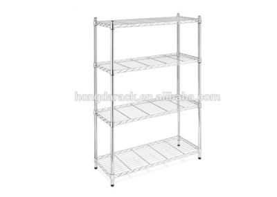 Adjustable Chrome Wire Shelving Light Duty Type For Home / Warehouse