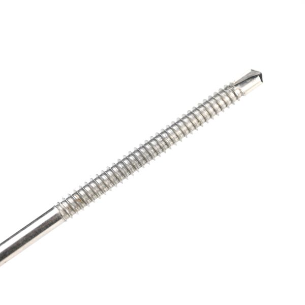 Ruspert Finish 5.5x140mm 410 SS Шестоугольная голова самосверляющий винт для крышевой изоляции