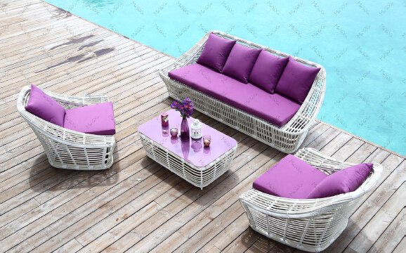 Hotel rattan sofa garden furniture-15005