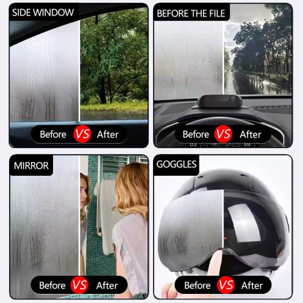 Getsun Long-Lasting Clarity Anti Fog Spray for Windshield and Mirrors