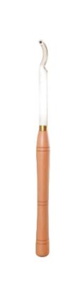 Swan Neck Tungsten Carbide Wood Turning Chisels Round Shape With 8.9mm Inserts
