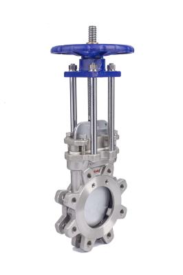 Mining Industry DN50 Manual / Pneumatic Actuator Knife Gate Valve