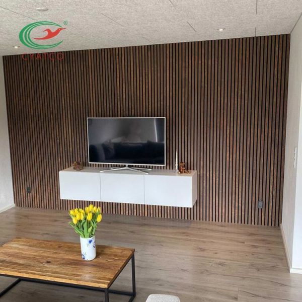 Multipurpose Wood Acoustic Wall Panels Fire Rated For Studio