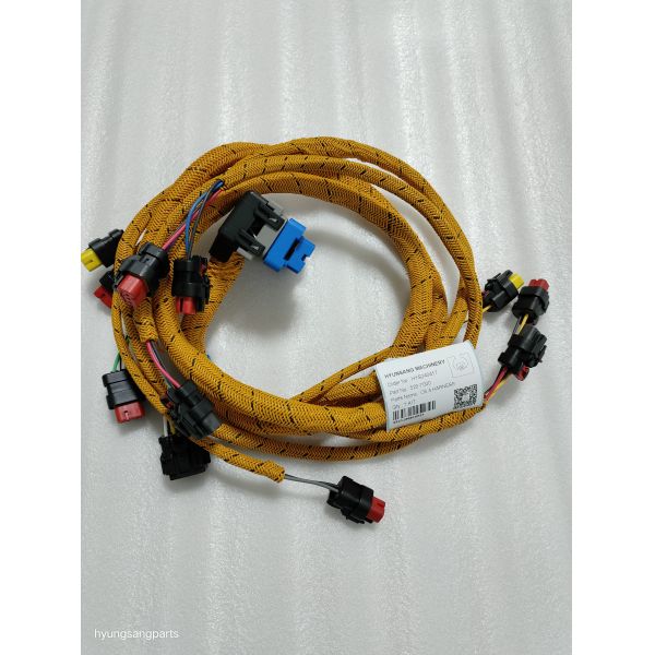 Hyunsang Excavator Parts Harness 520-7000 For C6.4 Engine