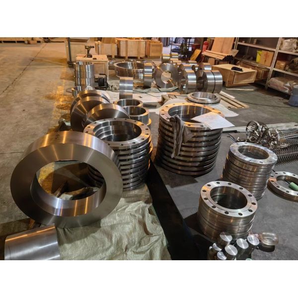 Long Neck Titanium Flange for Superior Industrial and Performance