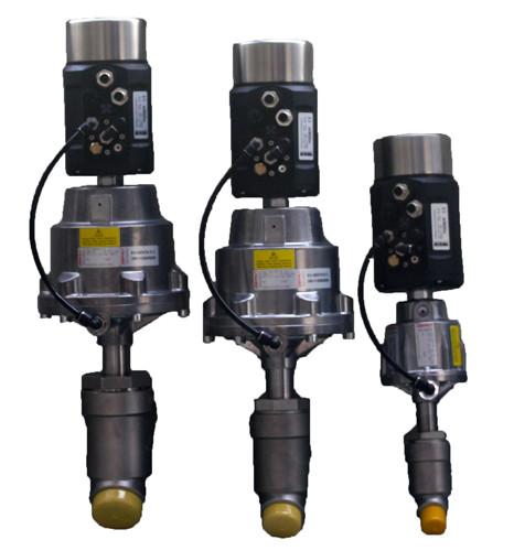 RJT Standard Clamp Connections CF8 Y Type Control Valve