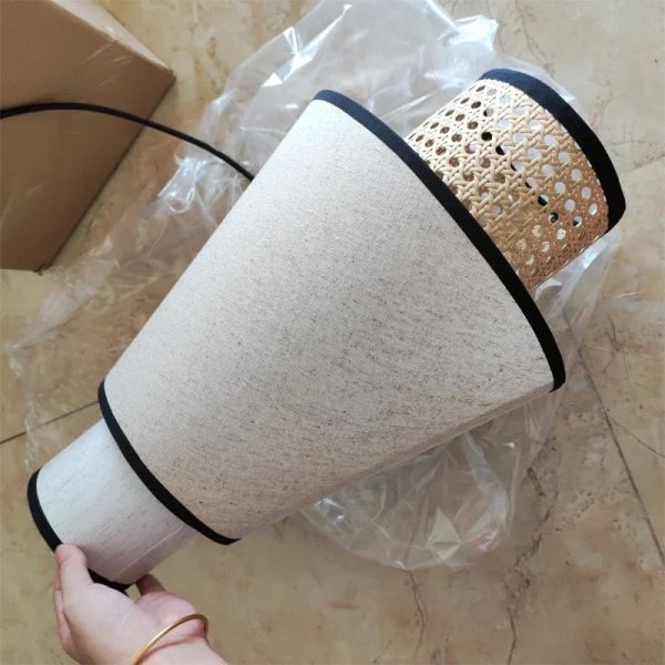 Kitchen Hanging Lights Living Room Decor Home Classical Art Cloth Cover Pendant Lights(WH-WP-146)