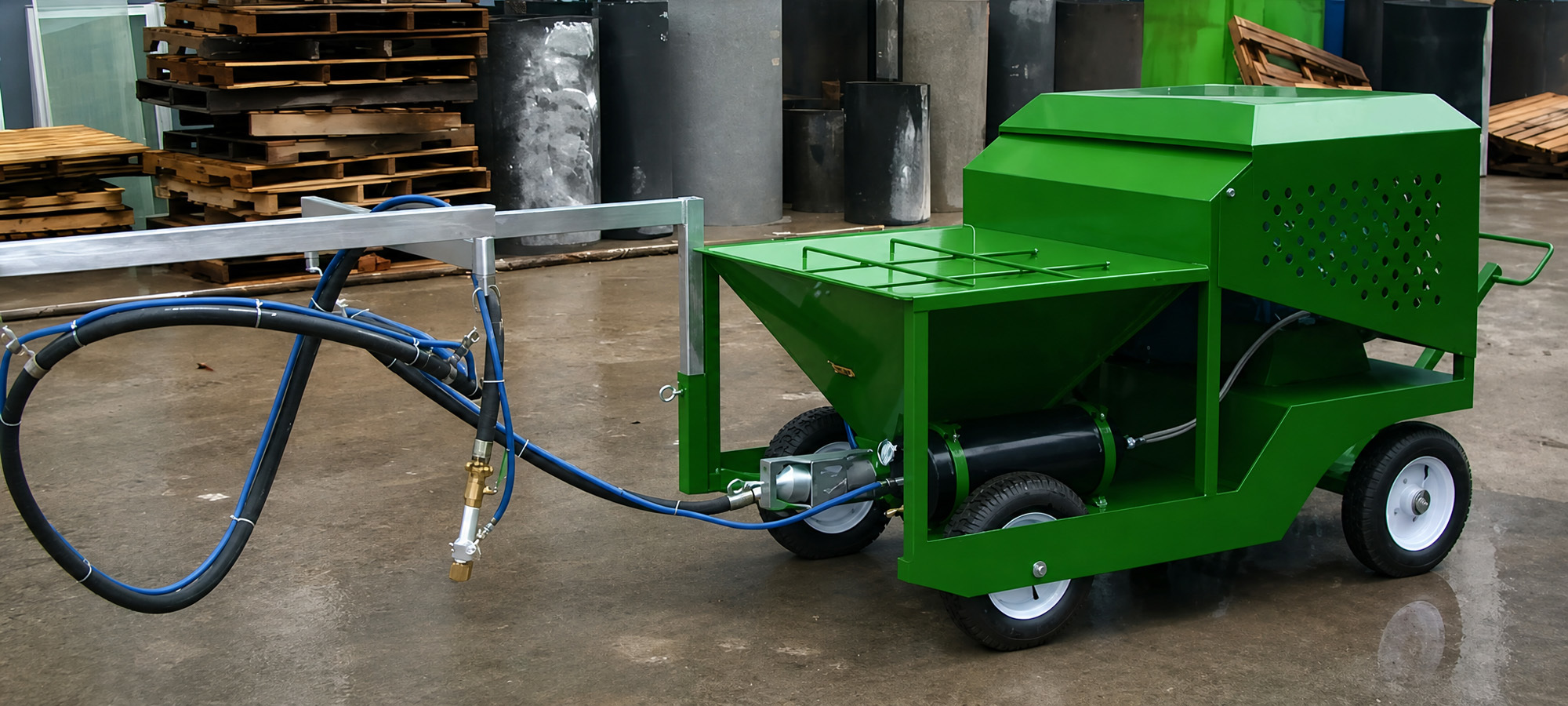 Running Track Spray Machine 15kg/min | 120L 10kW Sprayer