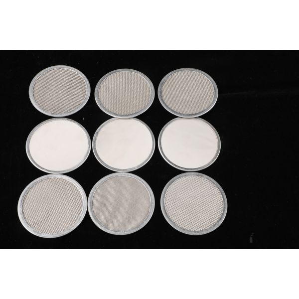 Smooth Hole Inner Walls SS Mesh Filters Chemical Resistance