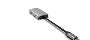 Todo en un HDD 4 en 1 Usb C 4 en 1 Multiport Adapter Hub Expansion Laptop