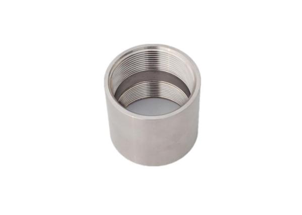 ASME B16.11 A105N Threaded Full Coupling NPT X BSPT Galvanized Steel Coupling