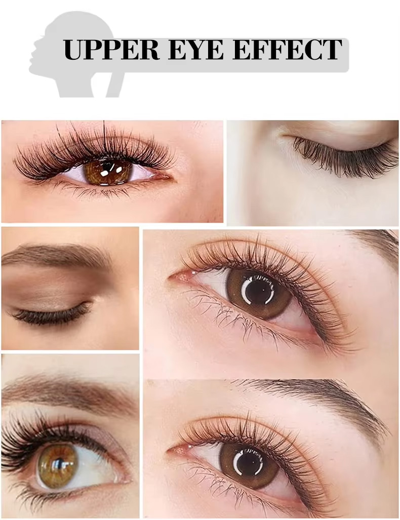 Handmade DIY Non Shedding Eyelash Extensions Custom Lash Packaging Individual Eyelash Extension Trays