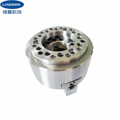 Mandril amplamente utilizado de Chuck Through Hole Hydraulic Power de 3 maxilas