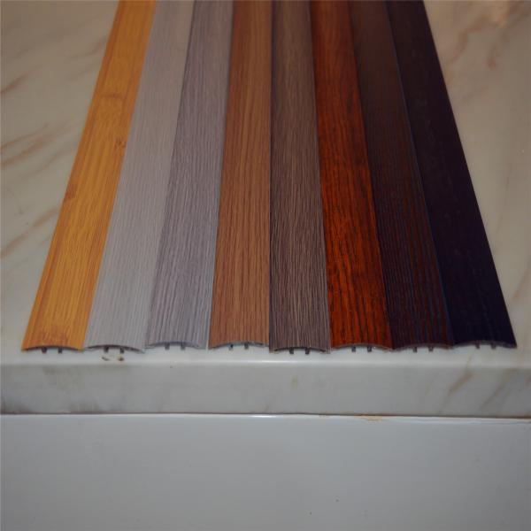 Customized Aluminum Vinyl Flooring Trim PVC Flooring Edge Trim