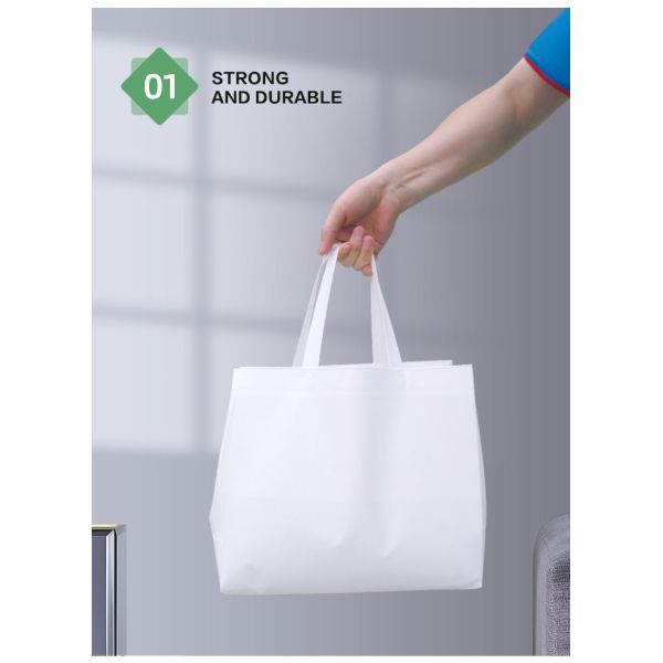 Travel Non Woven Fabric Gift Reusable Shopping Bags With Handles