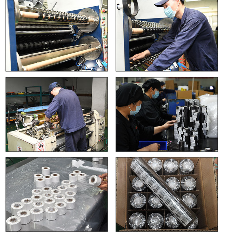25*100m Black Hot Stamping Ribbon SCF900 Original and Protective for Durable Printing