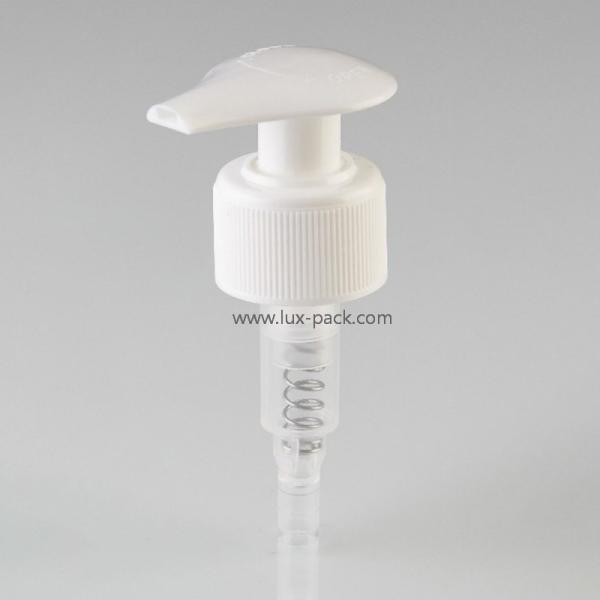 Dispensateur de liquide de couleur personnalisé 24mm 28mm Printemps à l'intérieur pompe de lotion gauche-droite