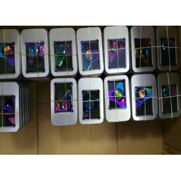 Plastic EDC Hand Spinner For Autism and ADHD , 3 Style Anxiety Stress Relief Focus Toys Gift