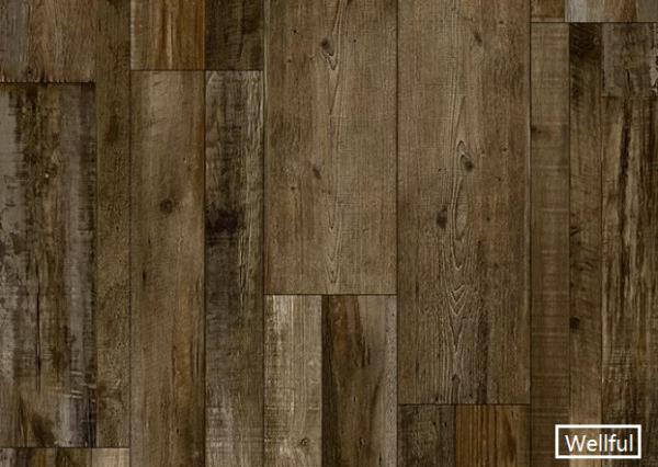 Water Ink Printing Wood Grain PVC Film Carbonized Oak Wood Pvc Furniture Film