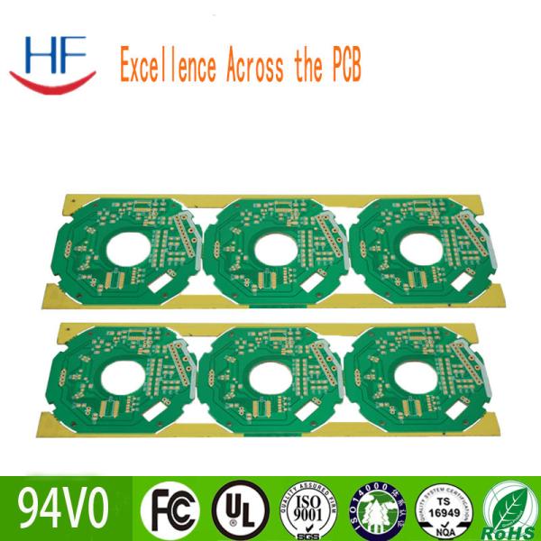 FR4 Material Single Sided Printed Circuit Board 1.6mm Surface Finish Osp Line Width 0.35mm