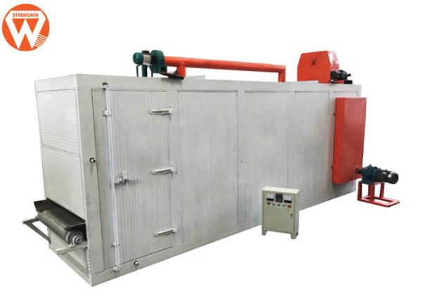 Low Drying Speed Floating Fish Feed Dryer Yield 1000-2000kg/H Weight 2400kg
