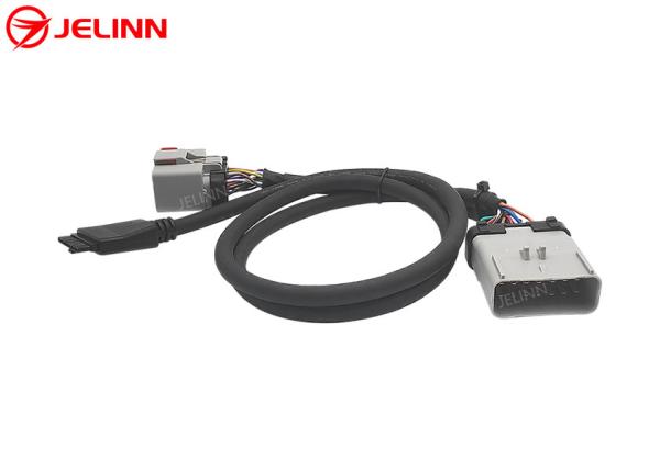 PT30 ELD Device Cable 14Pin RP1226 Y Cable for Electronic Logging Device Heavy Duty Trucks in North America
