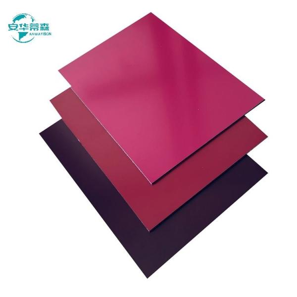 High Gloss Aluminum Composite Panel ACP with 0.022mm-0.50mm Alu Coil Thickness and 1800*6000mm Maximum Size