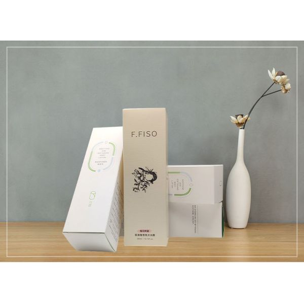 Промышленная косметическая белая карточная коробка для продуктов по уходу за кожей