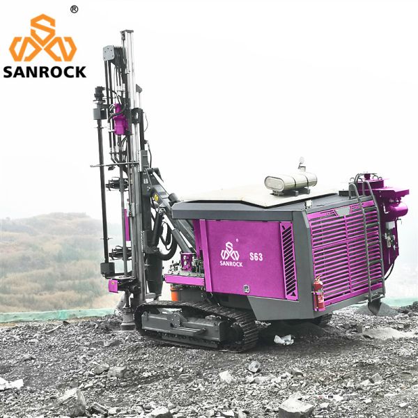 Hydraulic DTH Drilling Rig Integrated Automation Drilling Rig Crawler Mining