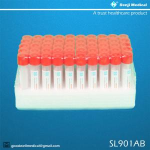 Sterile Red Top Specimen Collection Tube Flocked Medical Buccal Nylon Material
