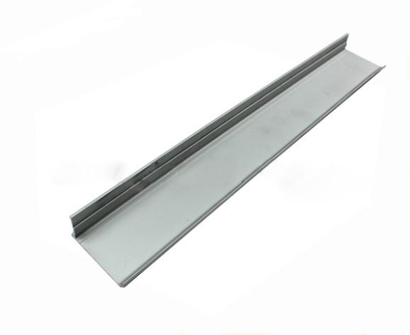 Powder Coated Aluminium Kitchen Profile Black / White For Decoration
