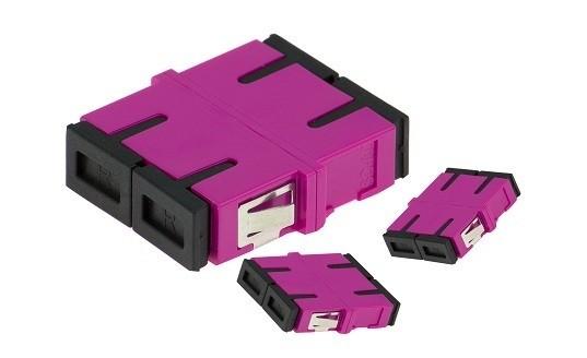 Adaptador de fibra óptica WAN Duplex LAN Alta resistencia a la compresión