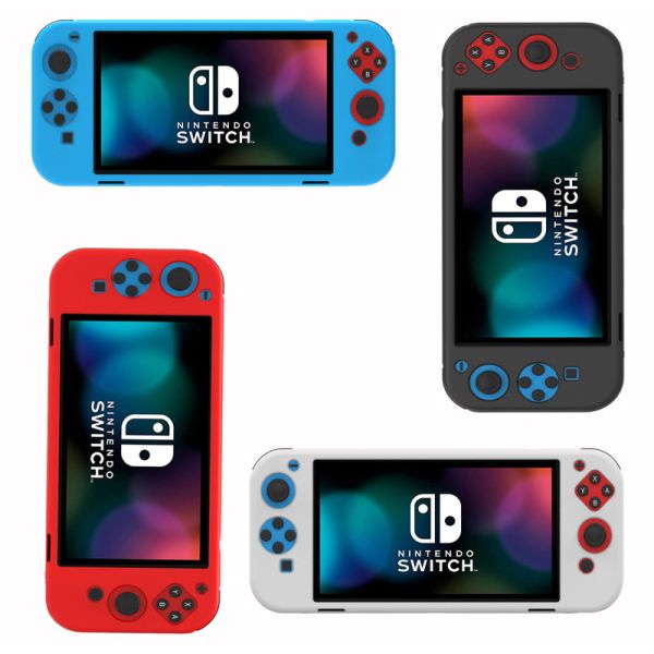 Water Proof Shock Proof HOXC Nintendo Switch OLED Protective Case, Silicone