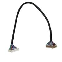 Conjunto de cabo do passo LVDS para a exposição OD0.6mm DF14 20S 1.25mm do LCD HD