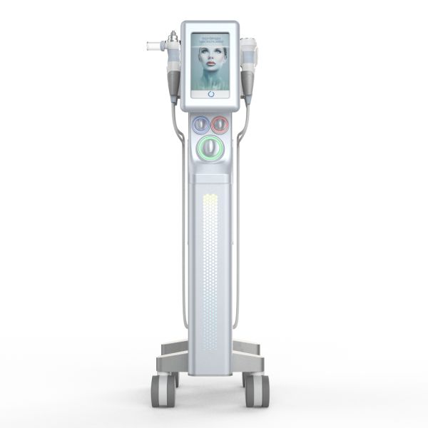 6 in 1 Micro Dermabrasion Skin Care Beauty Facial Machine for Skin Care with Visual Scrubber Handle