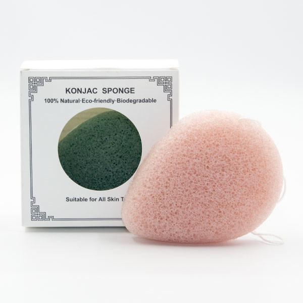 Large Water Drop Makeup Sponge Bamboo Charcoal Konjac Sponge 8.5*8.5*1.8cm