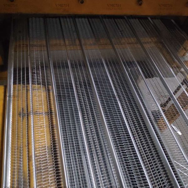 0.6m Width Hot Dip Galvanized Expanded Rib Lath Mesh Used In Plaster Walls