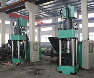 Eco - Friendly Hydraulic Briquette Press Machine No Vibration Long Service Life