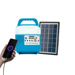 3W la capacité élevée LED actionnée solaire allume la banque portative d'ordinateur portable pour le camping