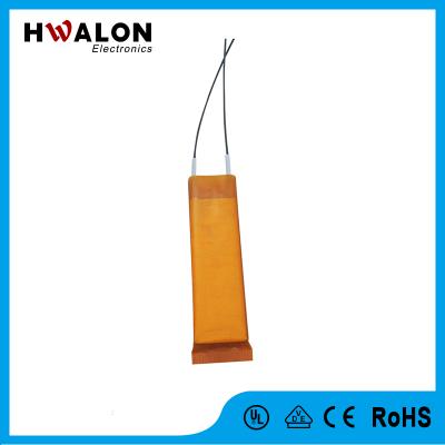 OEM Custom 12V–220V PTC Heating Element 24×6/30×10mm Multiple Sizes 180–220℃ Curie Temp Anti-Break Enamel Wire PTC Heating Sheet for Mini Beauty Heating Appliances