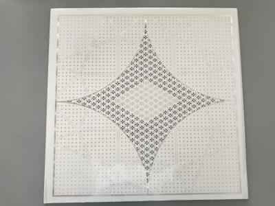 Beautiful Appearance PVC Ceiling Boards Four - Pointed Star Shining Design