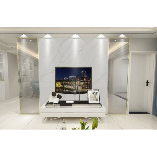 Подгоняйте твердость толщины 6.5Mohs камня 18mm кварца Aritifical цвета