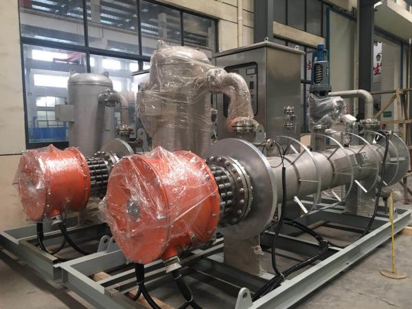 Fluid Type Industrial Electric Heater Quick Response With Energy Saving