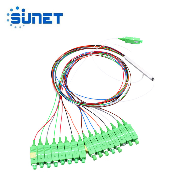 Оптическое волокно Splitter Plc с типом Splitter соединителя 1x16 SC/APC мини PLC