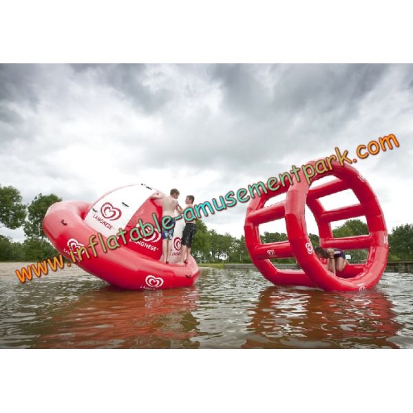 игры воды 2m голубые раздувные, раздувное колесо воды для малышей и взрослые