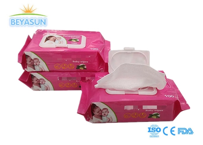 Flushable Baby Wipe Cleaning Cloth Antibacterial Disinfecting Wipe Wet Tissue Cotton Wet Towel OEM Baby Wet Wipe