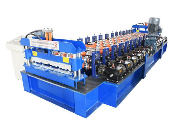 High Speed Roofing Sheet Roll Forming Machine Main Frame Structure 350H Steel