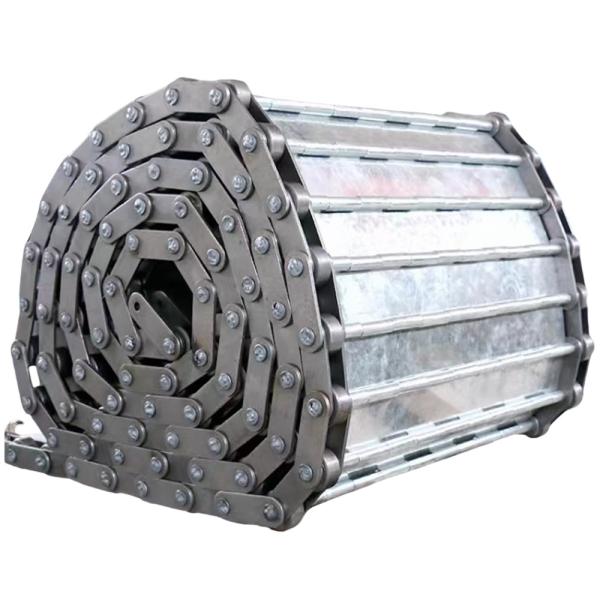 Custom Made Stainless Steel CNC Chip Conveyor Belt Roller Drive Chain Hinge
