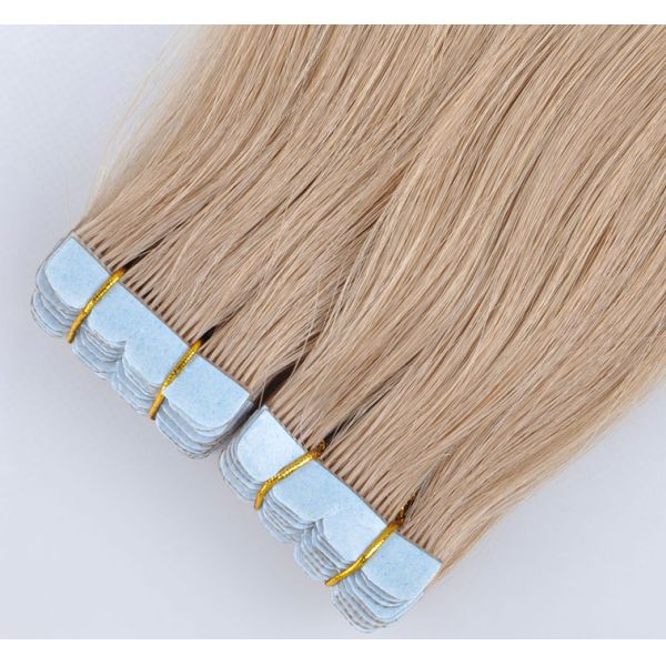 Двойная лента в расширениях человеческих волос, европейская лента утка в расширениях волос