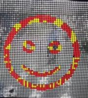 Temps de réponse de 50 mm Affichage LCD Flip Dot pour le mur vidéo